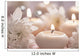 Candles and flowers Wall Decal