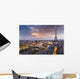 Paris avec la Tour Eiffel Wall Decal
