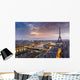 Paris avec la Tour Eiffel Wall Decal