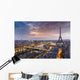 Paris avec la Tour Eiffel Wall Decal