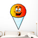 Snow Cone Mascot Wall Decal