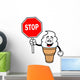 Ice Cream with Sign Wall Decal
