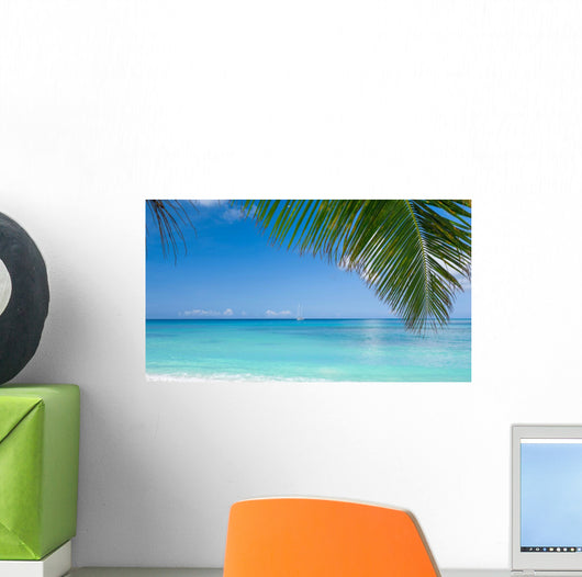 Tropical beach Wall Decal