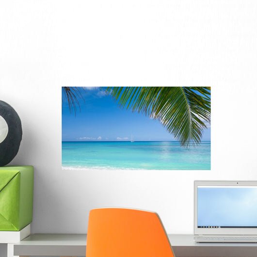 Tropical beach Wall Decal
