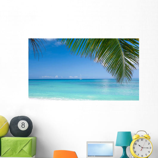 Tropical beach Wall Decal
