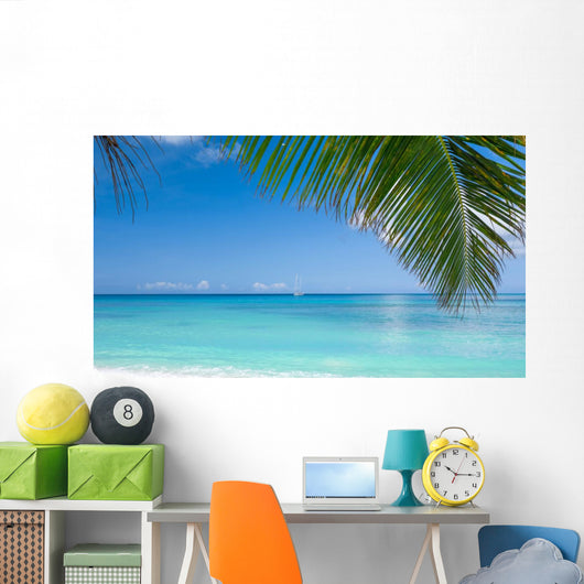 Tropical beach Wall Decal
