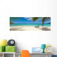 Tropical white sand beach Wall Decal