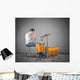 Drummer Wall Decal