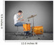 Drummer Wall Decal