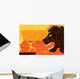 Lion Tamer Wall Decal