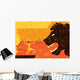 Lion Tamer Wall Decal