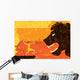 Lion Tamer Wall Decal