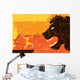 Lion Tamer Wall Decal