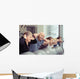 senior macht sport in der gruppe Wall Decal