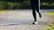 runner in the Park during the cross country race Wall Decal