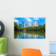 Skyline and reflections of midtown Atlanta, Georgia Wall Decal