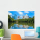 Skyline and reflections of midtown Atlanta, Georgia Wall Decal