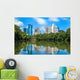 Skyline and reflections of midtown Atlanta, Georgia Wall Decal