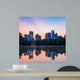 Atlanta  Skyline from Piedmont Park's Lake Meer. Wall Decal