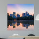 Atlanta  Skyline from Piedmont Park's Lake Meer. Wall Decal