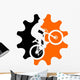 mountain biking Wall Decal