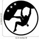 Mountain Climber Wall Decal