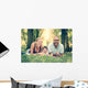 Happy family interracial Wall Decal