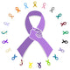 General cancer awareness ribbon concept Wall Decal