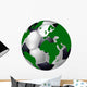 world of soccer Wall Decal