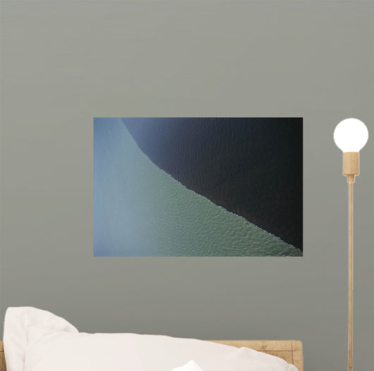  waters of Jardine Gulf contrast dramatically  Wall Mural