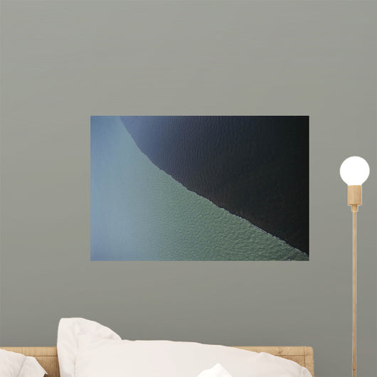  waters of Jardine Gulf contrast dramatically  Wall Mural
