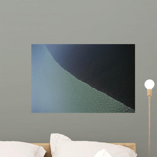  waters of Jardine Gulf contrast dramatically  Wall Mural