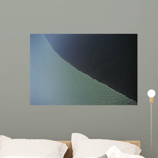  waters of Jardine Gulf contrast dramatically  Wall Mural