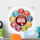 marketing online Wall Decal