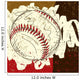 Baseball 2 Wall Decal