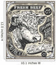 Vintage Beef Advertising Page Wall Decal