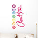 chakra Wall Decal