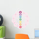 chakra mandala Wall Decal