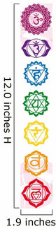 chakra mandala Wall Decal