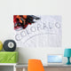 Colorado ski background Wall Decal