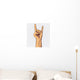 Hand in rock sign Wall Decal