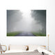 Foggy road Wall Decal