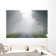 Foggy road Wall Decal