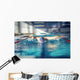 Swimmer in a swimming pool. Wall Decal