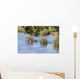 Elefantenfamilie durchquert Flu&szlig; Kr&uuml;ger Nationalpark S&uuml;dafrika Wall Decal