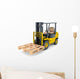 modern forklift Wall Decal