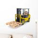 modern forklift Wall Decal