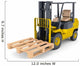 modern forklift Wall Decal