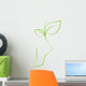Healthy feet vector spa symbol Wall Decal