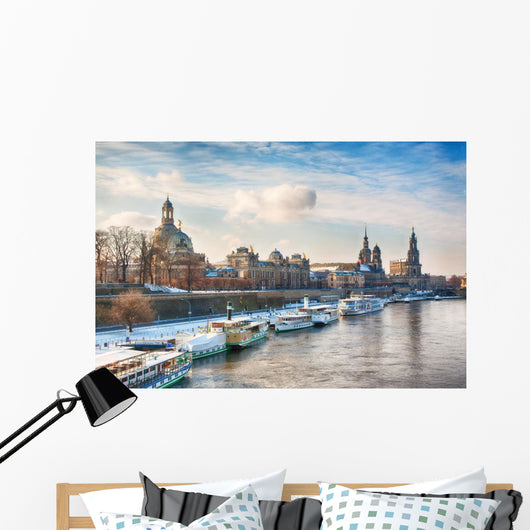 Winterliches Dresden Wall Decal